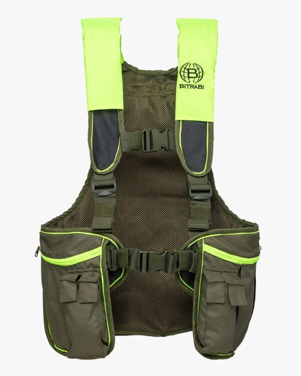 Zaino trisacca gilet da caccia TRIO PRO verde