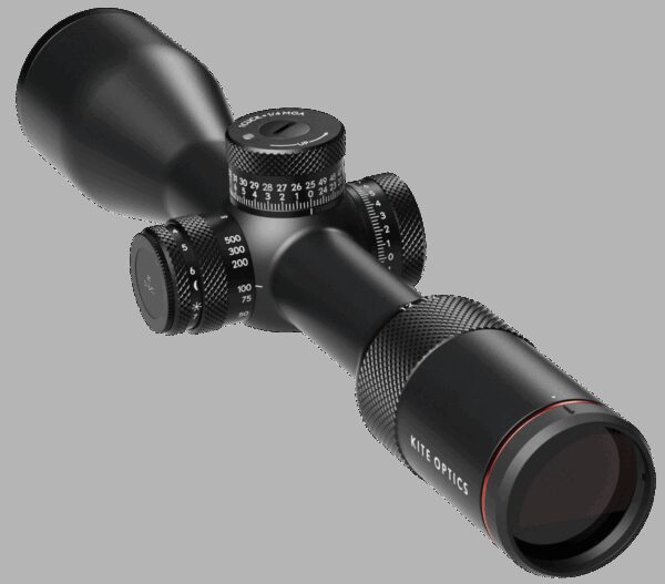 OTTICA DA PUNTAMENTO KITE B6 LR X6L BL 3-18X50