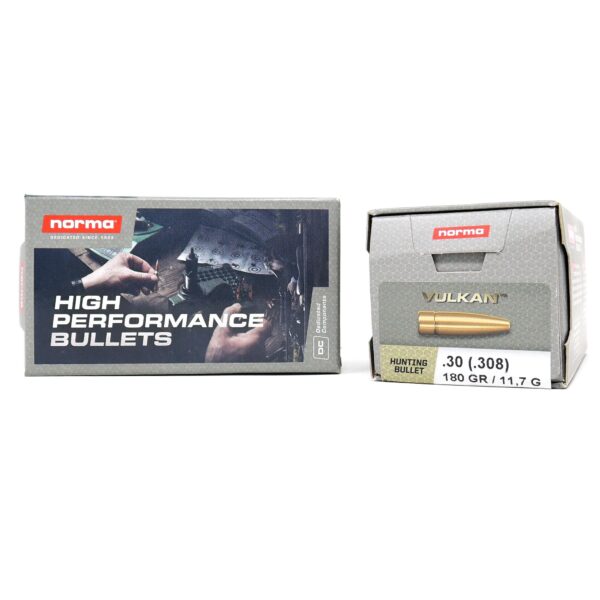 PALLE NORMA VULKAN CAL. 30 (.308) 170 GR.