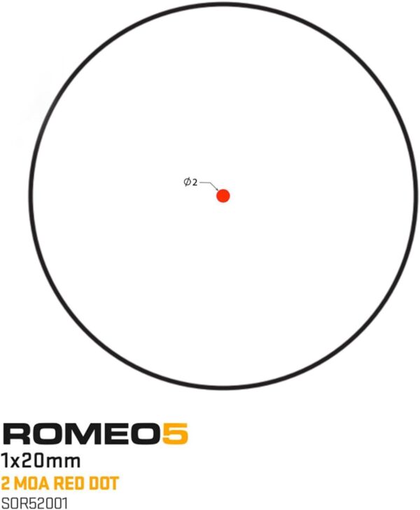 SIG SAUER RED DOT ROMEO 5 1X20 MM