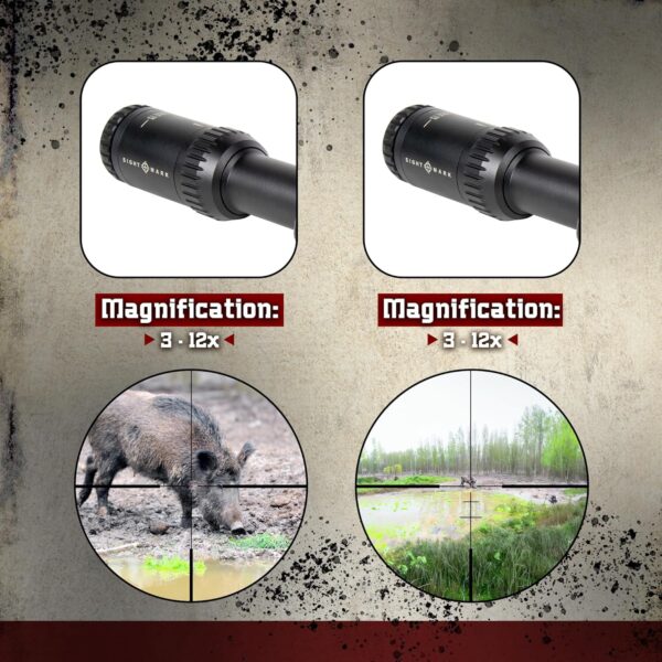 Sightmark Core 2.0 HX 3-12x56 HDR2 Rifle Scope