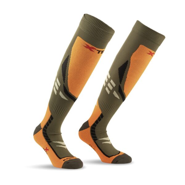 Calze XTECH tecniche sportive invernali X-ORANGE