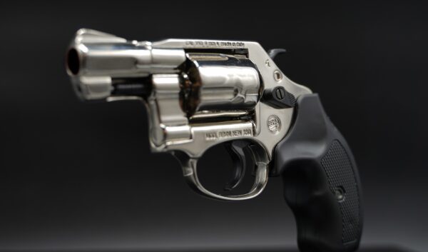BRUNI REVOLVER A SALVE NEW 380 NICKEL