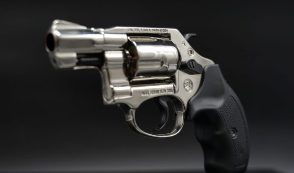 BRUNI REVOLVER A SALVE NEW 380 NICKEL