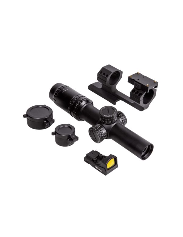 FIREFIELD - RAPIDSTRIKE SHORTDOT 1-4X24 SFP OTTICA + PUNTATORE DOT