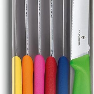 Victorinox, set di 6 coltelli cucina da tavola e verdura Swiss Classic