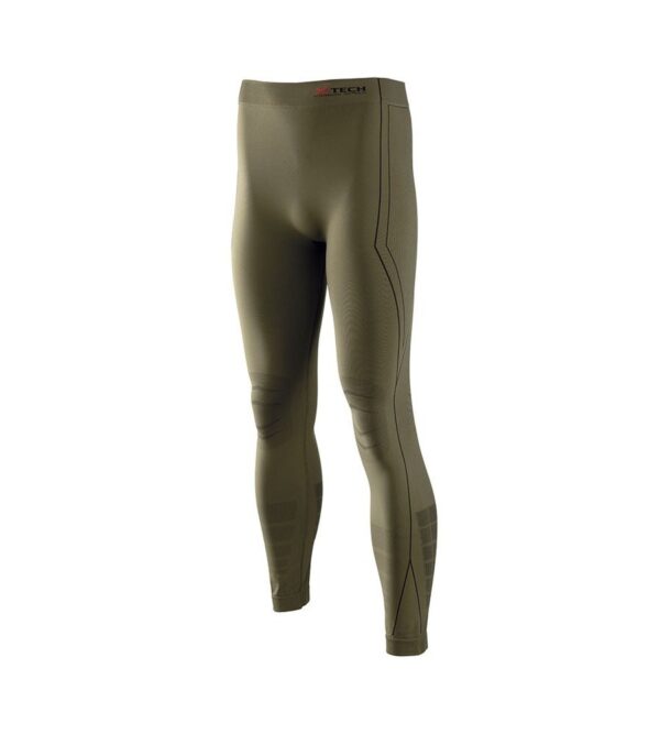 XTech Predator 3 Pant Calzamaglia Lunga, Verde XXL/XXXL