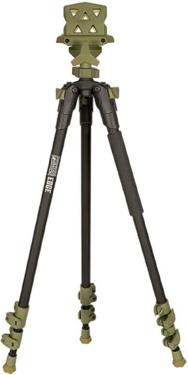 Primos Hunting Treppiede in alluminio Edge con morsetto per pistola