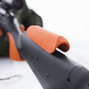 tikka cheek piece complete orange