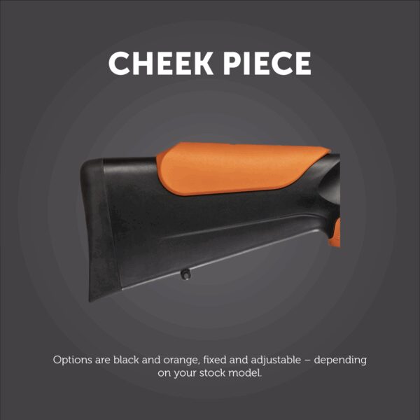tikka cheek piece complete orange