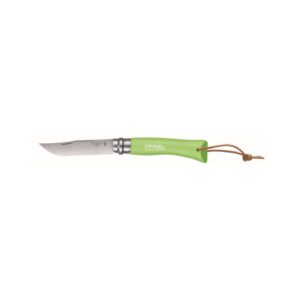 Coltello Opinel tradizionale con lama inox N 7 verde