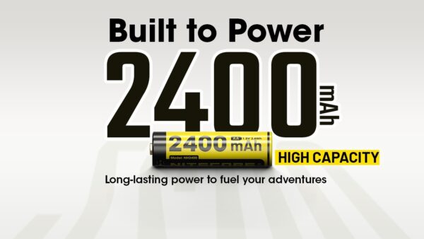 NITECORE BATTERIE RICARICABILI DA 2400mAh USB-C CONF. 4 (NC-NH2400)