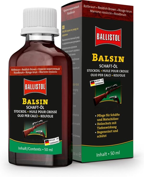 BALSIN Olio per calci | Marrone/Rosso | 50 ml