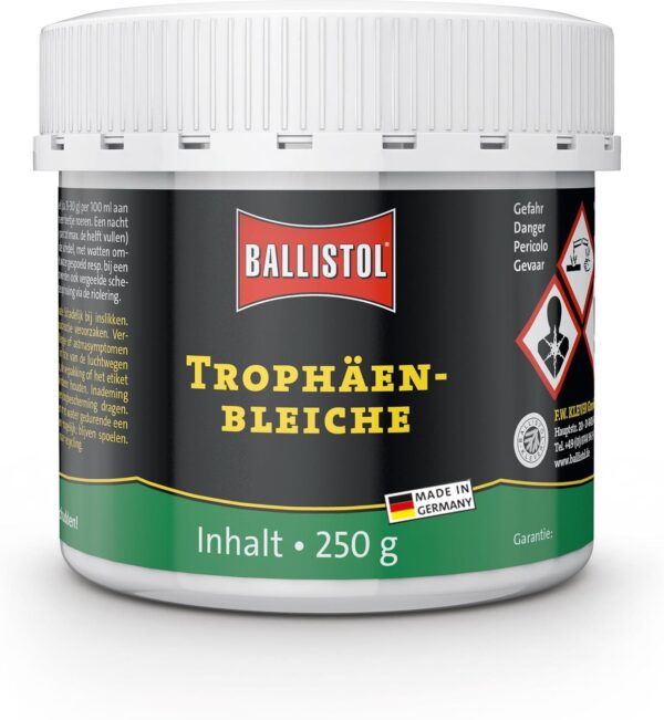 KLEVER BALLISTOL Polvere sbiancante per trofei 250 gr