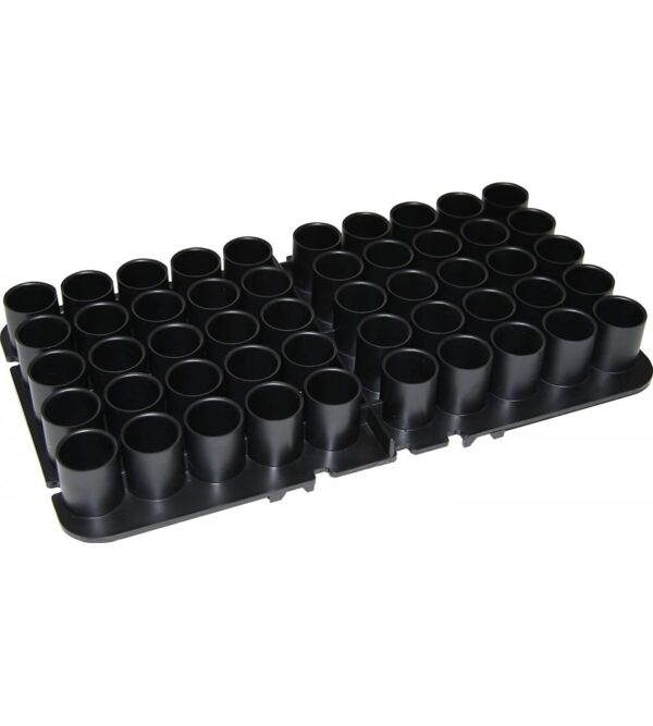 MTM 50 Round 20 Gauge Shotshell Tray (Black) porta cartucce