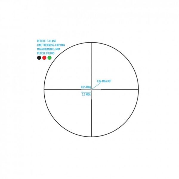 SIGHTMARK OTTICA DA PUNTAMENTO LATITUDE 6.25-25x56 SM13042FTR
