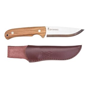 browning korvar coltello a lama fissa con fodero da 11 cm