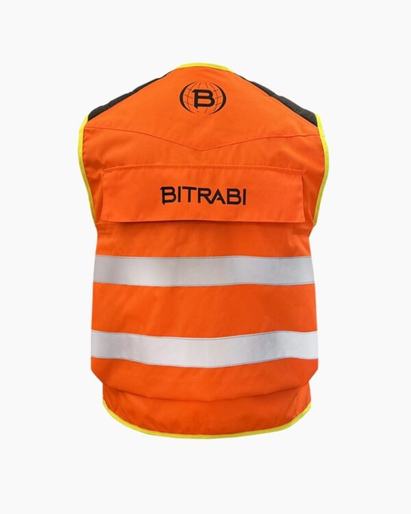 BITRABI Gilet da caccia al cinghiale alta visibilità SICUR MAN