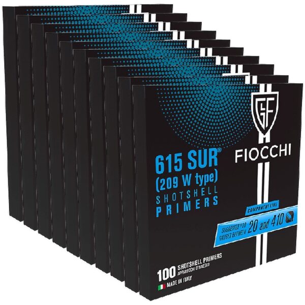 Fiocchi Inneschi 615 SUR (209 W Type) CONF. 100